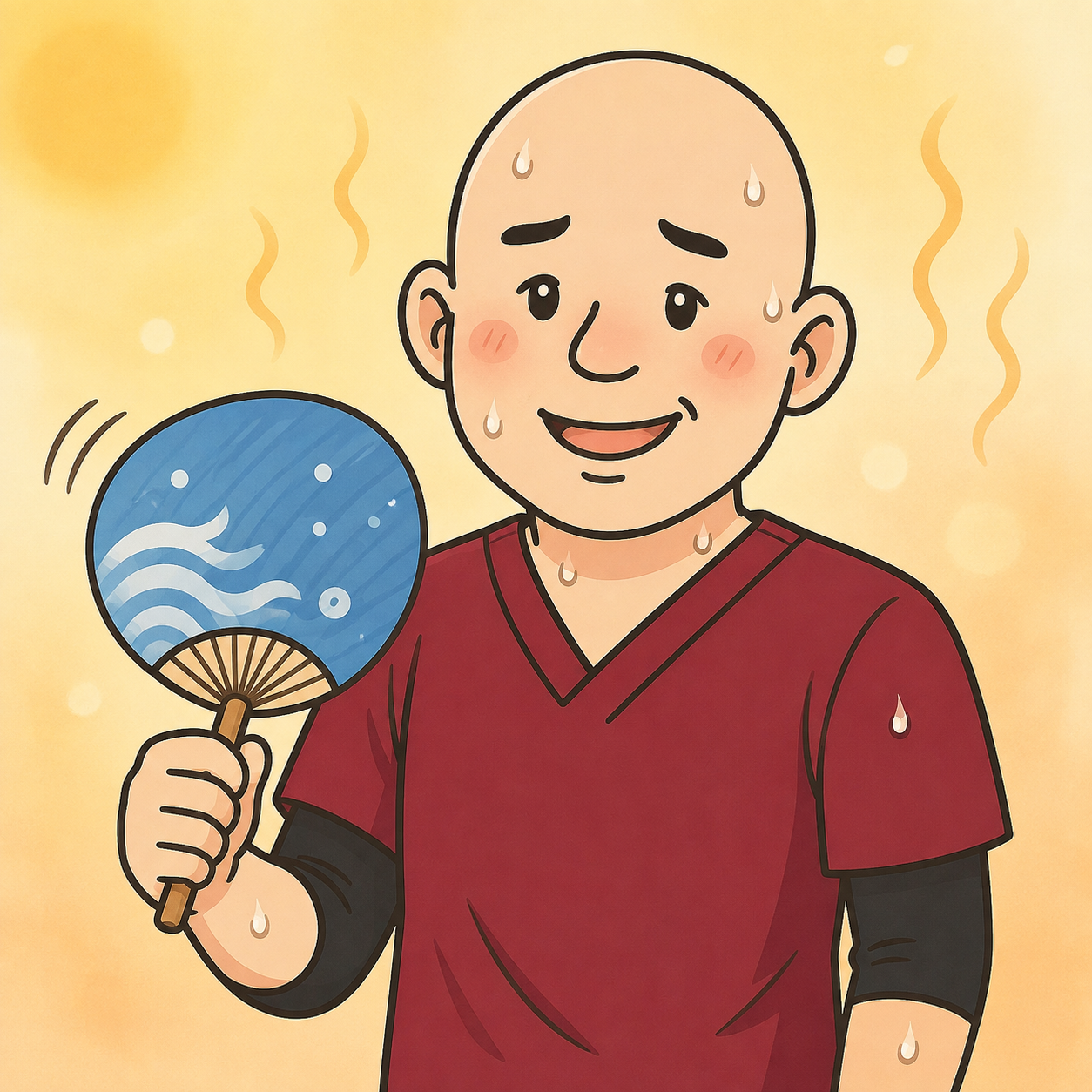 夏バテのジジイ